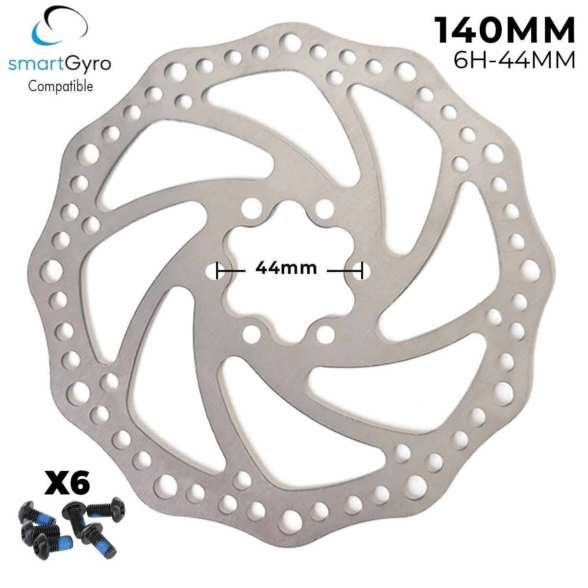 Disco de freno 140mm – Dentado (6H -44MM)